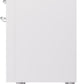 Ilve UPI366NMPWHC Nostalgie Ii 36 Inch Electric Freestanding Range In White With Chrome Trim