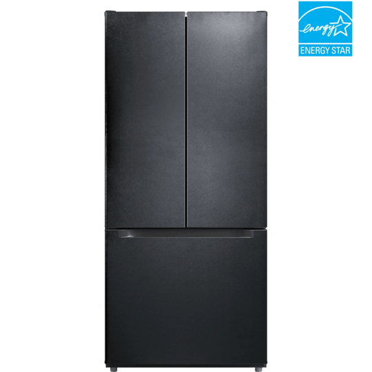 Element Appliance ERFD19CGCB Element 18.4 Cu. Ft. French Door Refrigerator - Black