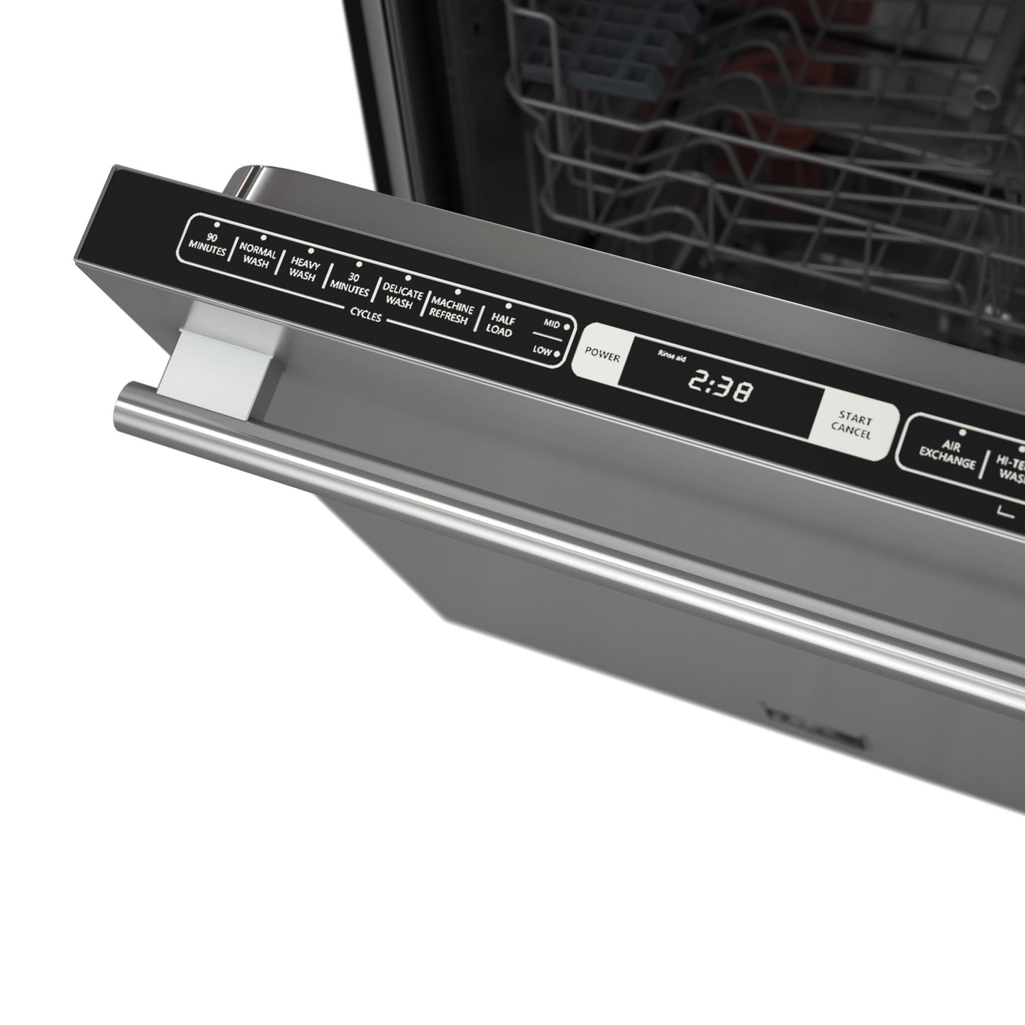Forno FDWBI803524S Forno Romano 24-Inch Built-In Dishwasher, Stainless Steel Finish, Stainless Steel Tub, 49 Dba, Energy Star Certified