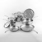 Thor Kitchen SSC10P 10-Piece Tri-Ply Stainless Steel Cookware Set