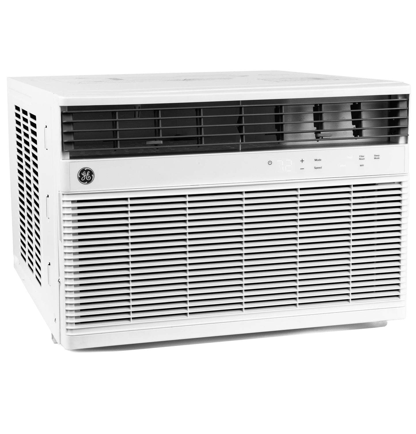 Ge Appliances AWGH12WWF Ge® 12,000 Btu Smart Heat/Cool Electronic Window Air Conditioner For Large Rooms Up To 550 Sq. Ft.
