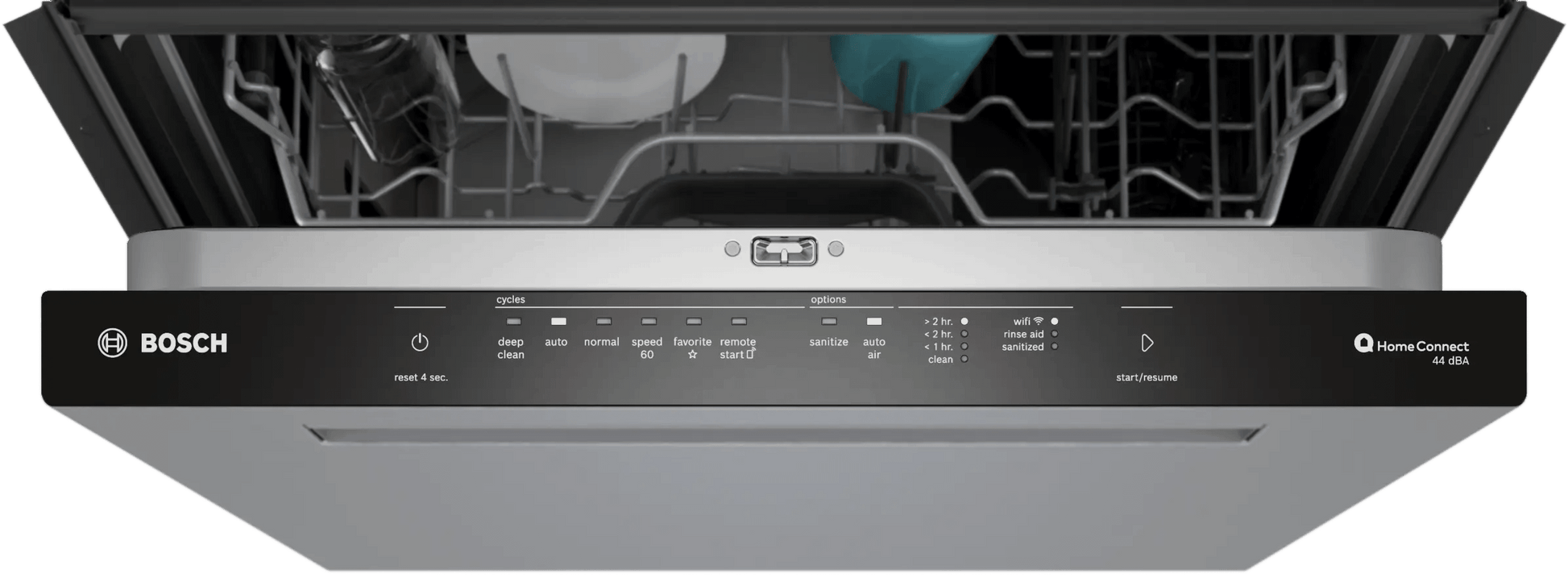 Bosch SHP65DM5N 500 Series, Built-Under Dishwasher, 24'', Brushed Steel Anti-Fingerprint