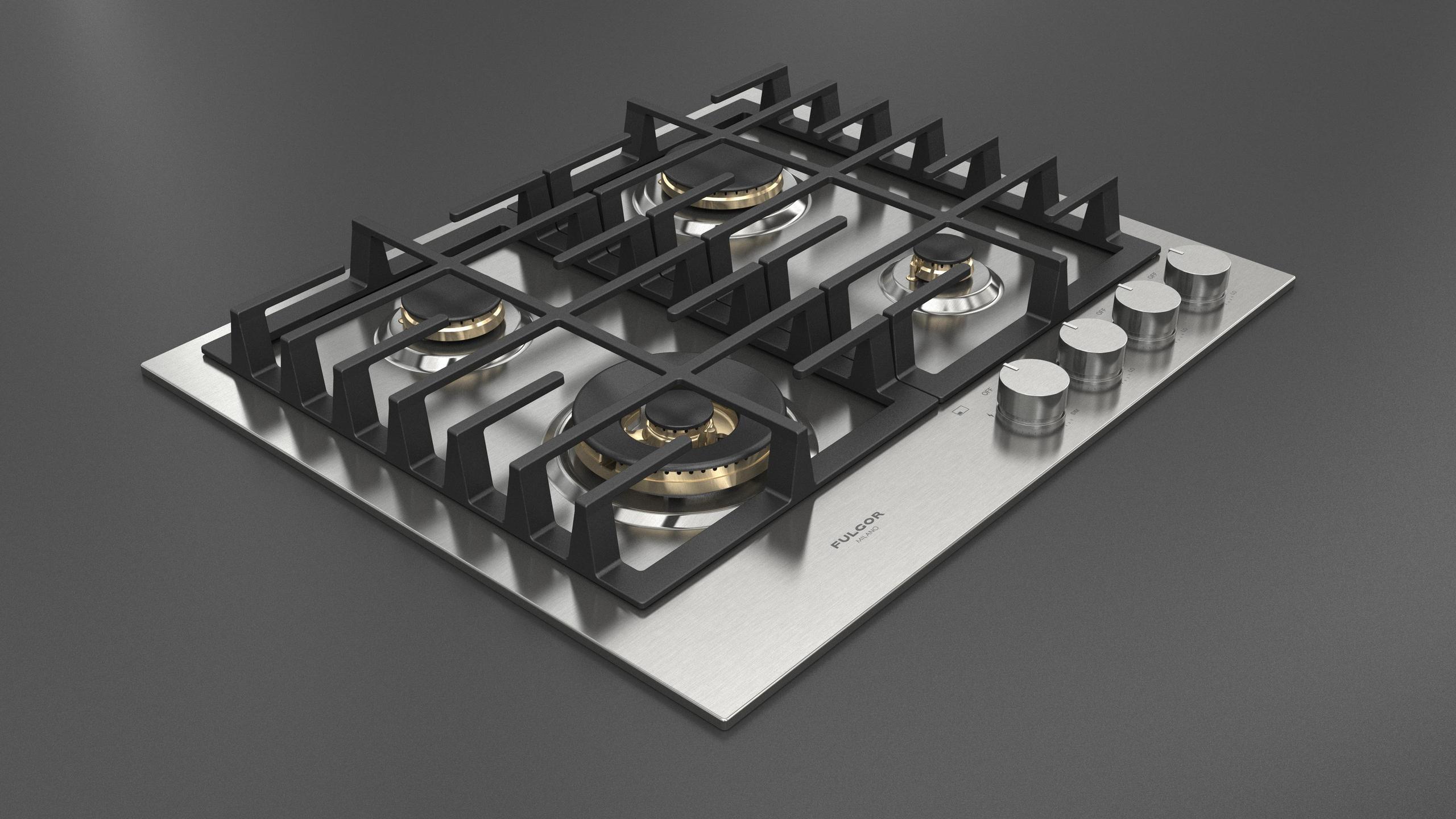 Fulgor Milano F4MGK24MB1 Gas Cooktop - Thumbnail 3