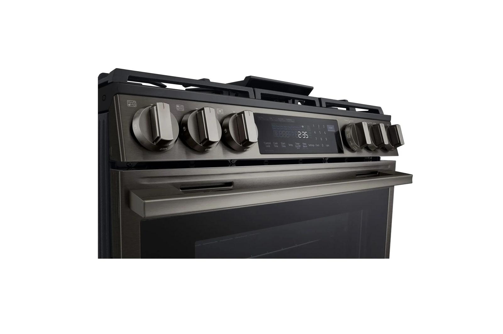 Lg LSGL6335Z 6.3 Cu Ft. Smart Gas Slide-In Range With Probake Convection® Instaview®, And Air Fry