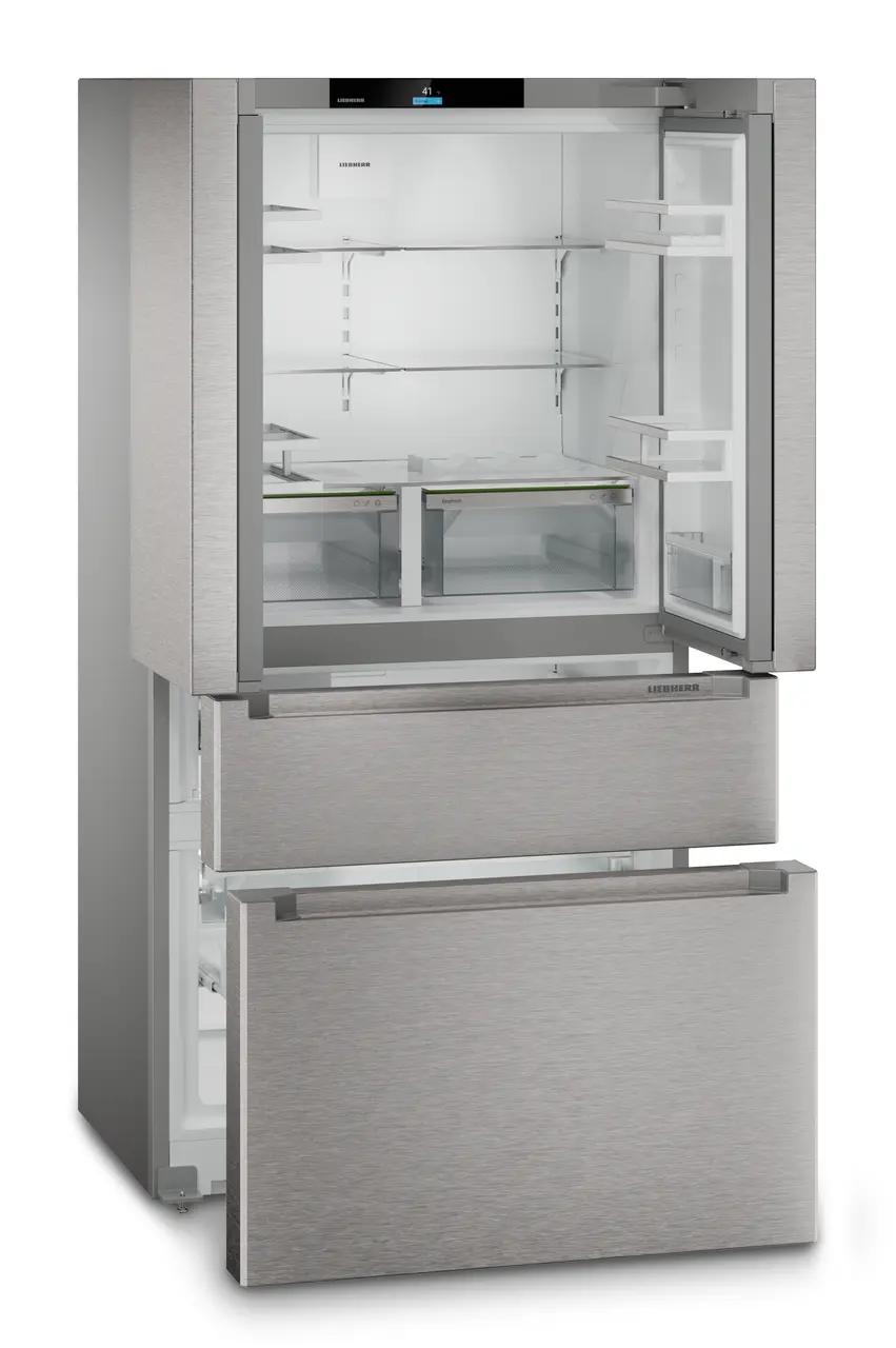 Liebherr FDE36S French Door Fridge-Freezer With 2 Freezer Drawers With Icemaker