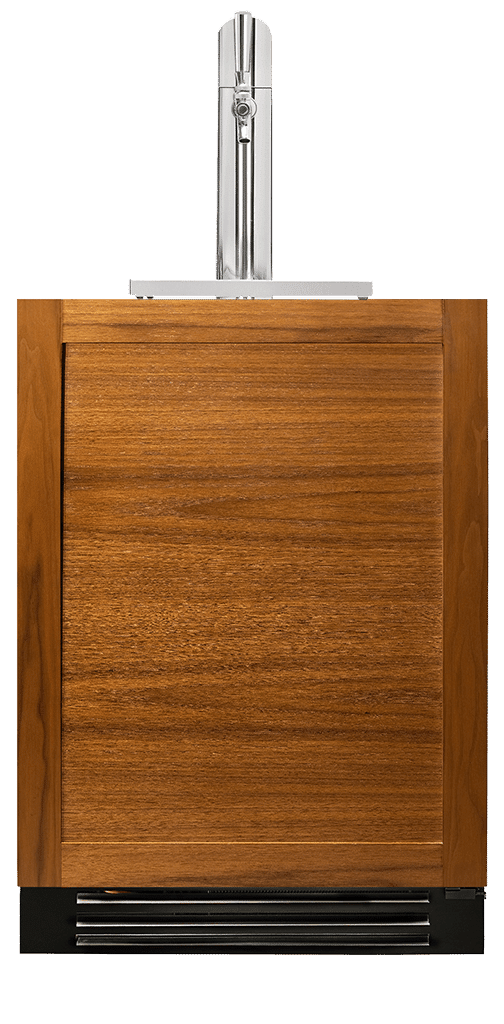 True Caliber TUR24BDROPC 24 Inch Undercounter Beverage Dispenser - Tap: Single, Door: Overlay Panel, Right Hinge