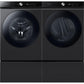 Samsung F1657834084068 Bespoke Ultra Capacity Front Load Washer And Electric Dryer In Brushed Black