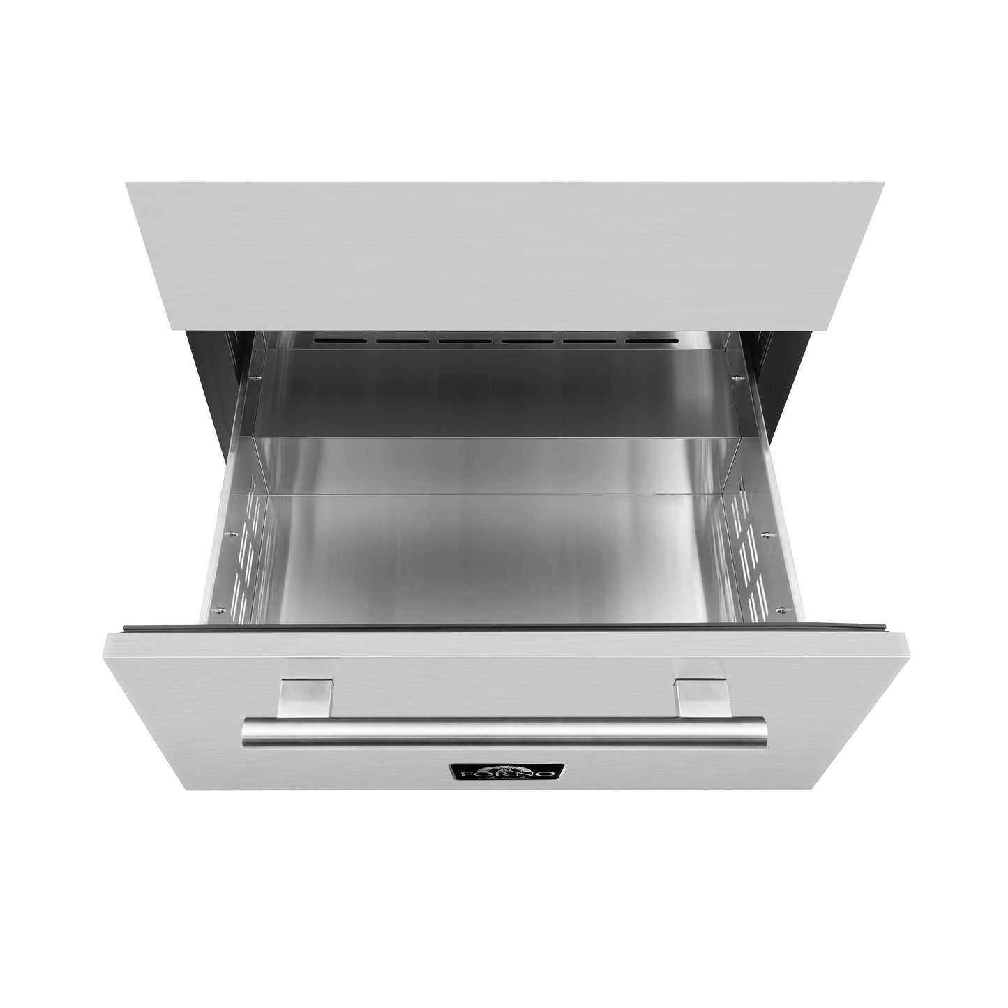 Forno FWCDR669730S Forno Celano 30-Inch Triple Zone Wine And Beverage Cooler, 21.3 Cu.Ft, Stainless Steel