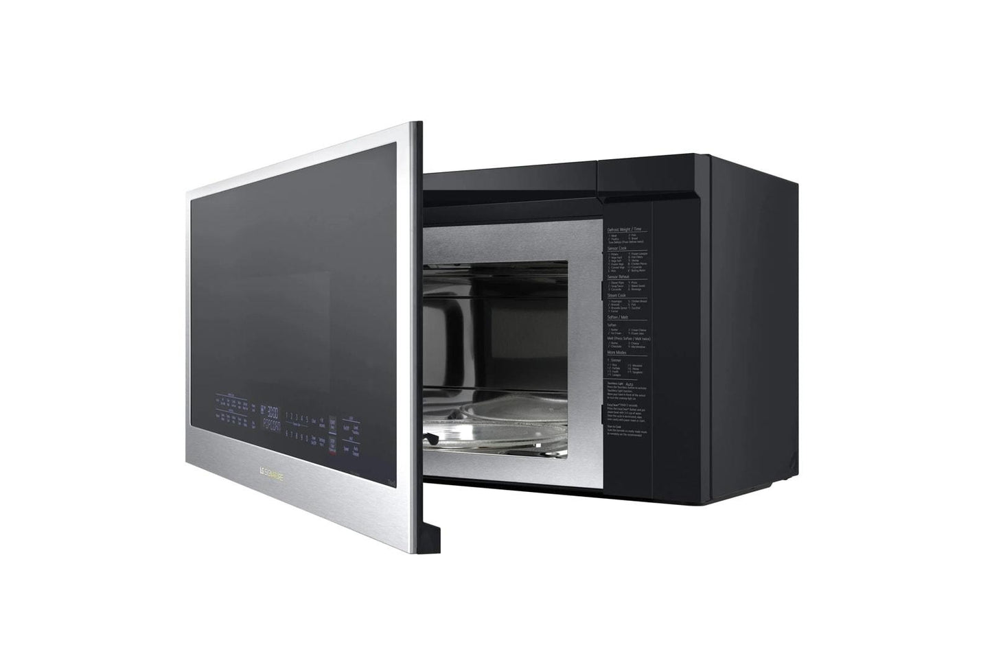 Lg MHEU1738X Lg Signature 1.7 Cu. Ft. Over-The-Range Convection Microwave Oven With Air Fry And Air Sous Vide