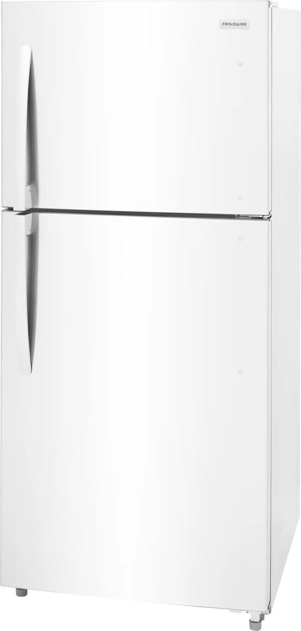 Frigidaire FRTE2223AW 22 Cu Ft Garage Ready Top Freezer Refrigerator