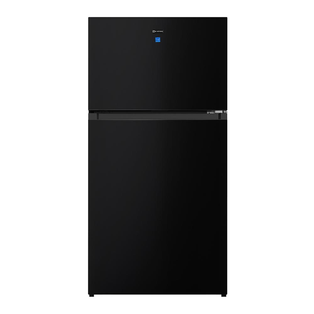 Verona VEFTF3018RBK Verona Veftf3018Rbk 30 Inch Top Freezer Refrigerator With 18.1 Cu. Ft. Total Capacity, Led Lighting, Reversible Doors, Gallon Door Storage, Recessed Handle, Energy Star (Black)