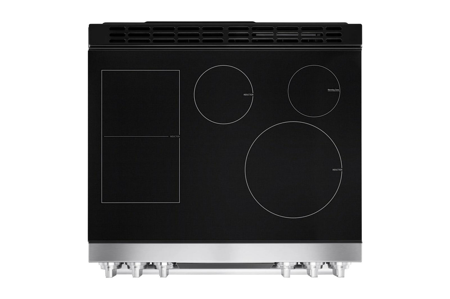 Lg LTIS7338XE Lg Studio 7.3 Cu. Ft. Double Oven Induction Slide-In Range With Probake® Convection And Air Fry