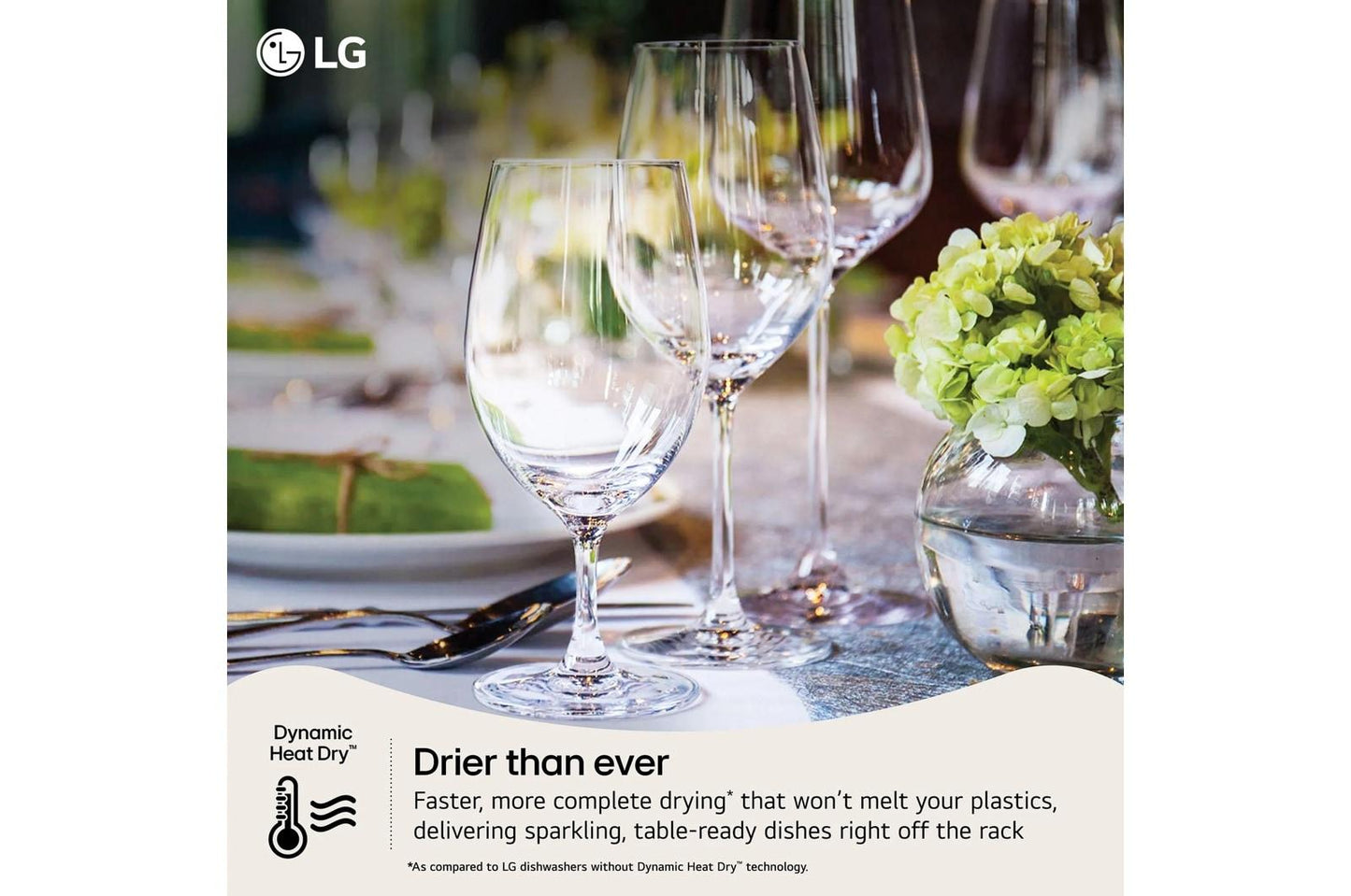 Lg LDNPH753D Smart Flushfit™ Top Control Dishwasher With 1-Hour Wash & Dry, Quadwash® Pro, Truesteam® And Dynamic Heat Dry™ W/Autovent Dry™