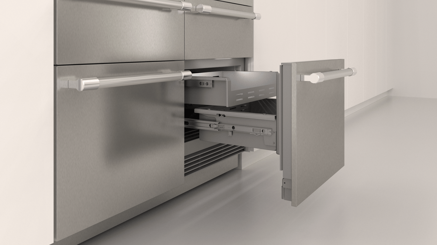 Thermador T48BT122NS Freedom®, Built-In French Door Bottom Freezer, Stainless Steel