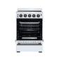Forno FFSEL606924WHT Forno Loiano 24 Inch Freestanding Electric Range In White