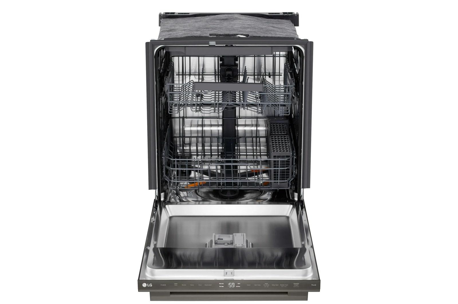 Lg LDNTM545D Smart Flushfit™ Top Control Dishwasher With 1-Hour Wash & Dry, Quadwash® Pro, And Dynamic Heat Dry™ W/Autovent Dry™