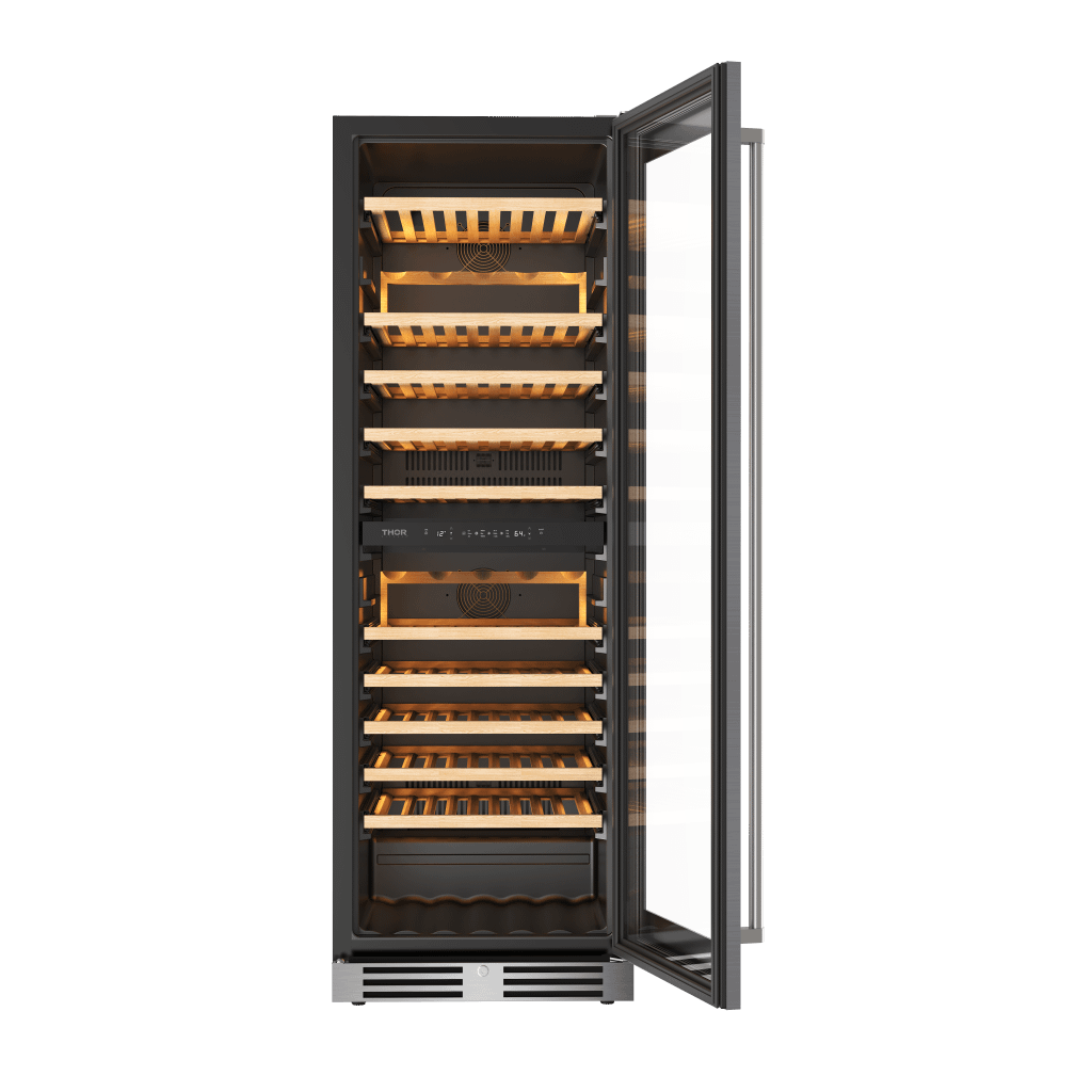 Thor Kitchen TWC2470D Thor Kitchen 24-Inch Freestanding Dual Zone Wine Cellar - Model Twc2470D
