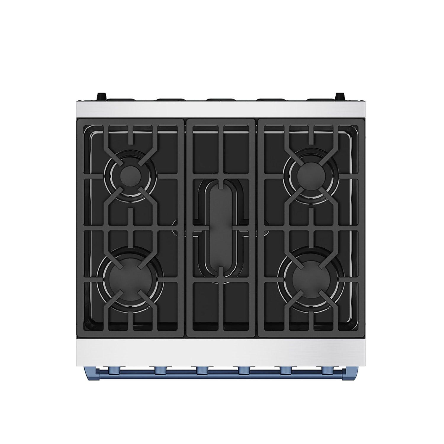 Thor Kitchen RSG30PLPBLU 30 Inch Professional Liquid Propane With Precision Knob Control In Stainless Steel/Blue