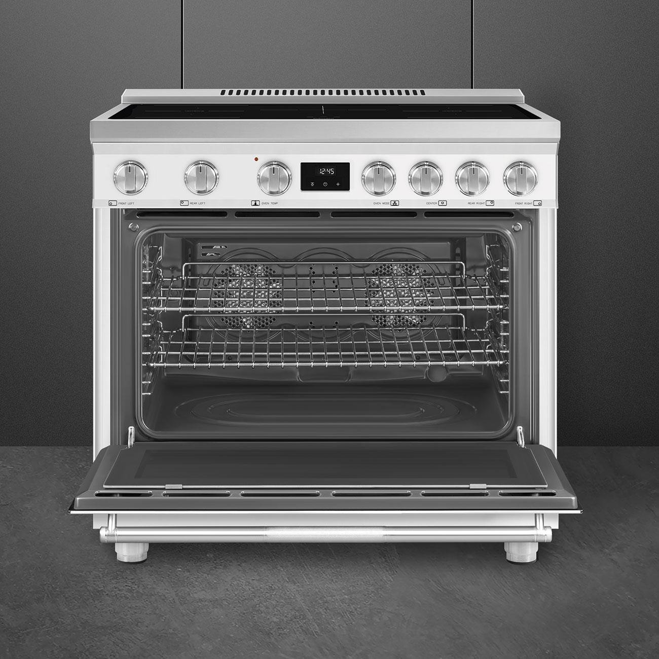 Smeg SPR36UIMMW Smeg Range With Induction Hob 36" Spr36Uimmw