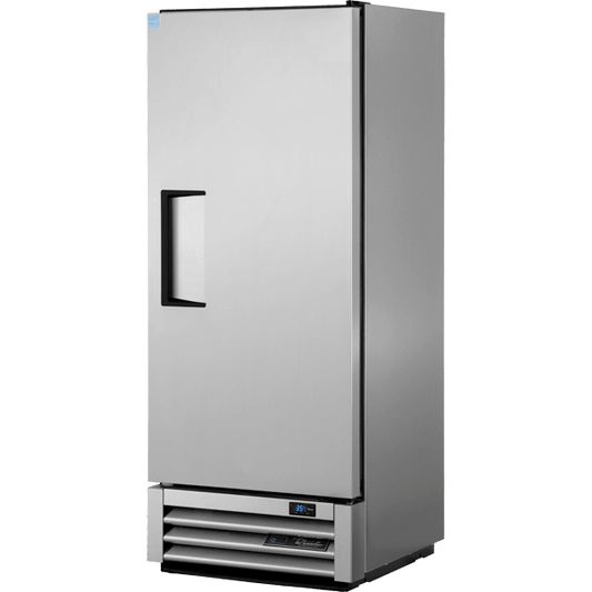 True Manufacturing Commercial T12HC Reach-In Solid Swing Door Refrigerator With Hydrocarbon Refrigerant