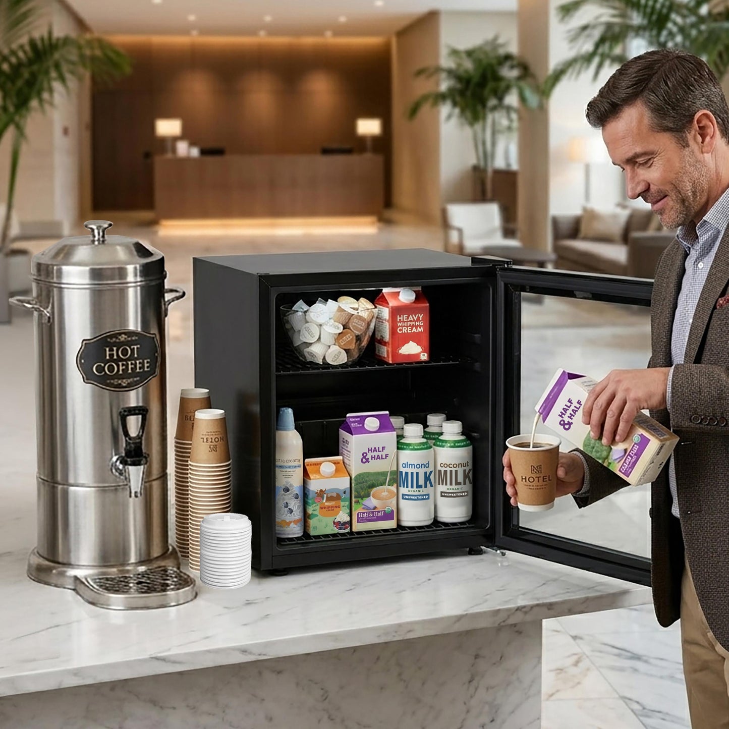 Avanti AVBC17F2PG Avanti Beverage Center, 60 Can Capacity, In Black (Avbc17F2Pg)