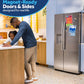 Ge Appliances GZS24NYYFS Ge® 23.6 Cu. Ft. Counter-Depth Side-By-Side Refrigerator With Extra Tall Dispenser And In-Door Icemaker