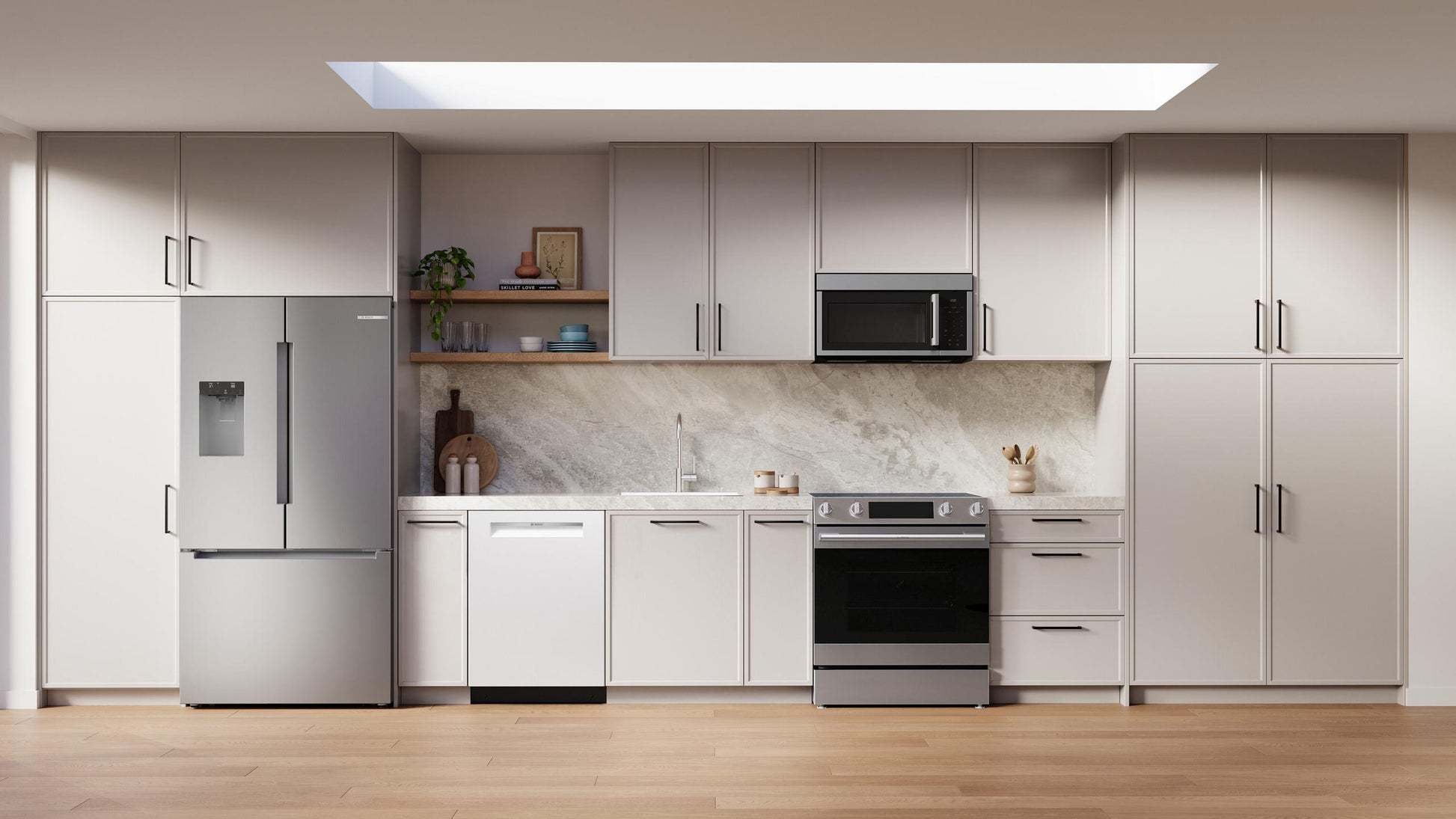 Bosch SHP53EM2N 300 Series, Built-Under Dishwasher, 24'', White