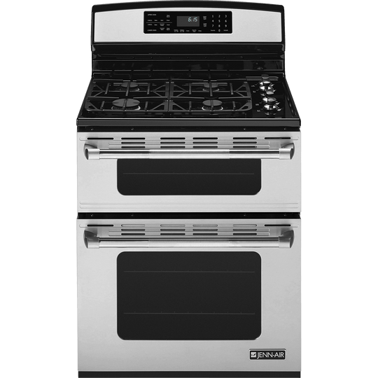 Jennair JGR8890ADP 30" Freestanding Gas Double Oven Range With Convection Ranges Jenn-Air