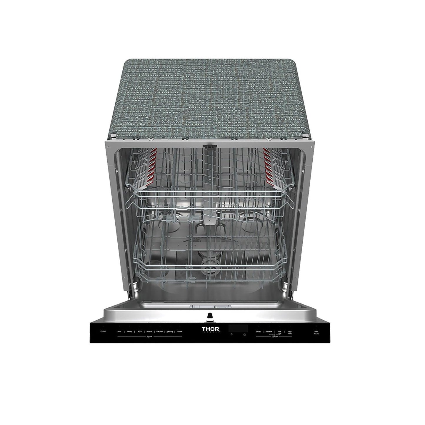 Thor Kitchen TDW24PTB 24 Inch Built-In Top Control Dishwasher With Pocket Handle - Black