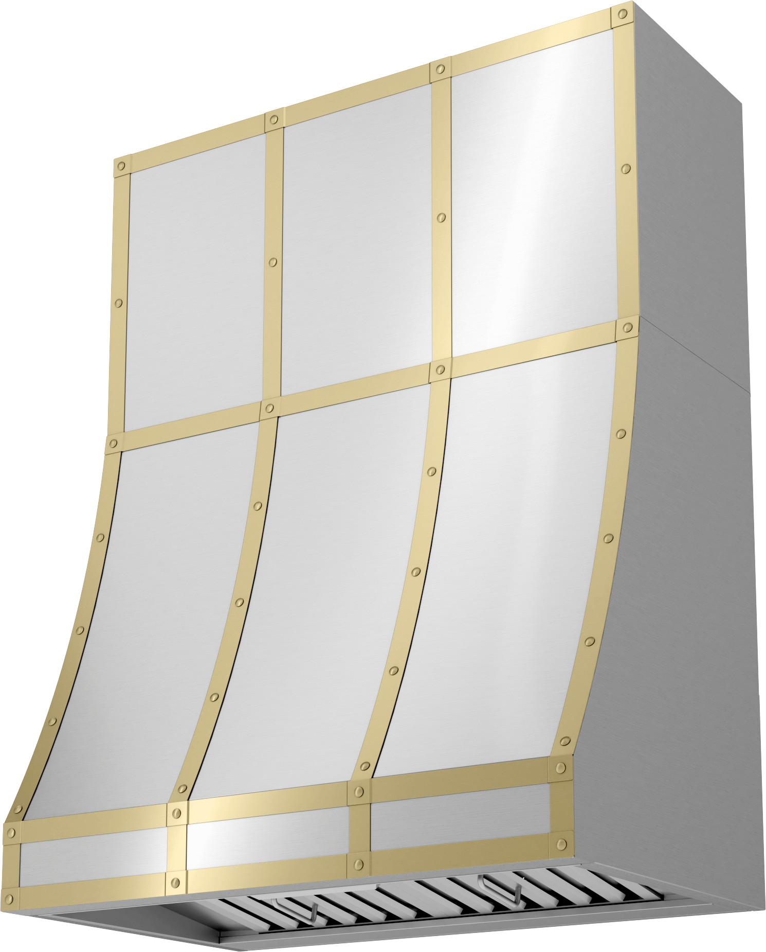 Zephyr BKDC13618ASG Duct Cover Banding Kit, 36In X 18In, Satin Gold