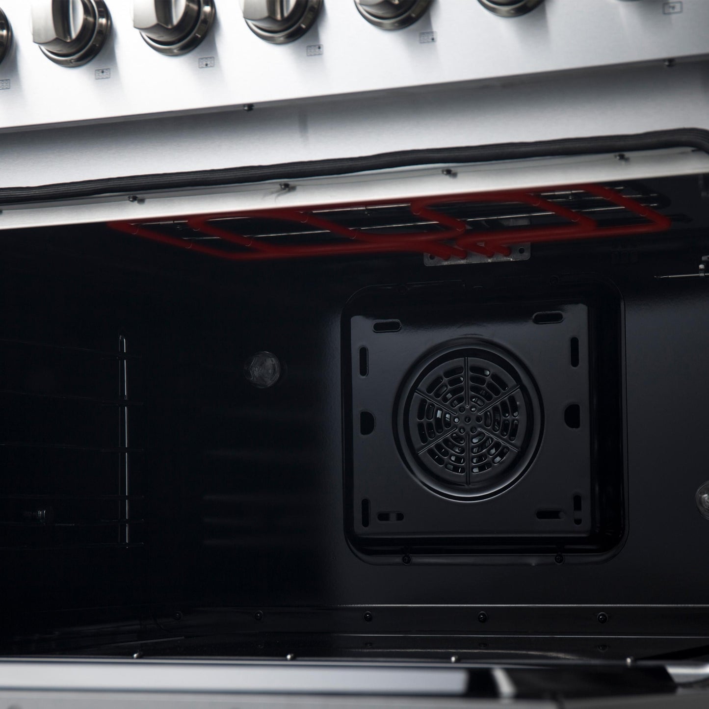 Forno FFSGS619736 Forno Marco 36-Inch Dual Fuel Range, Stainless Steel, 6 Burners, 67,000 Btu, True Convection Oven, Energy Efficient