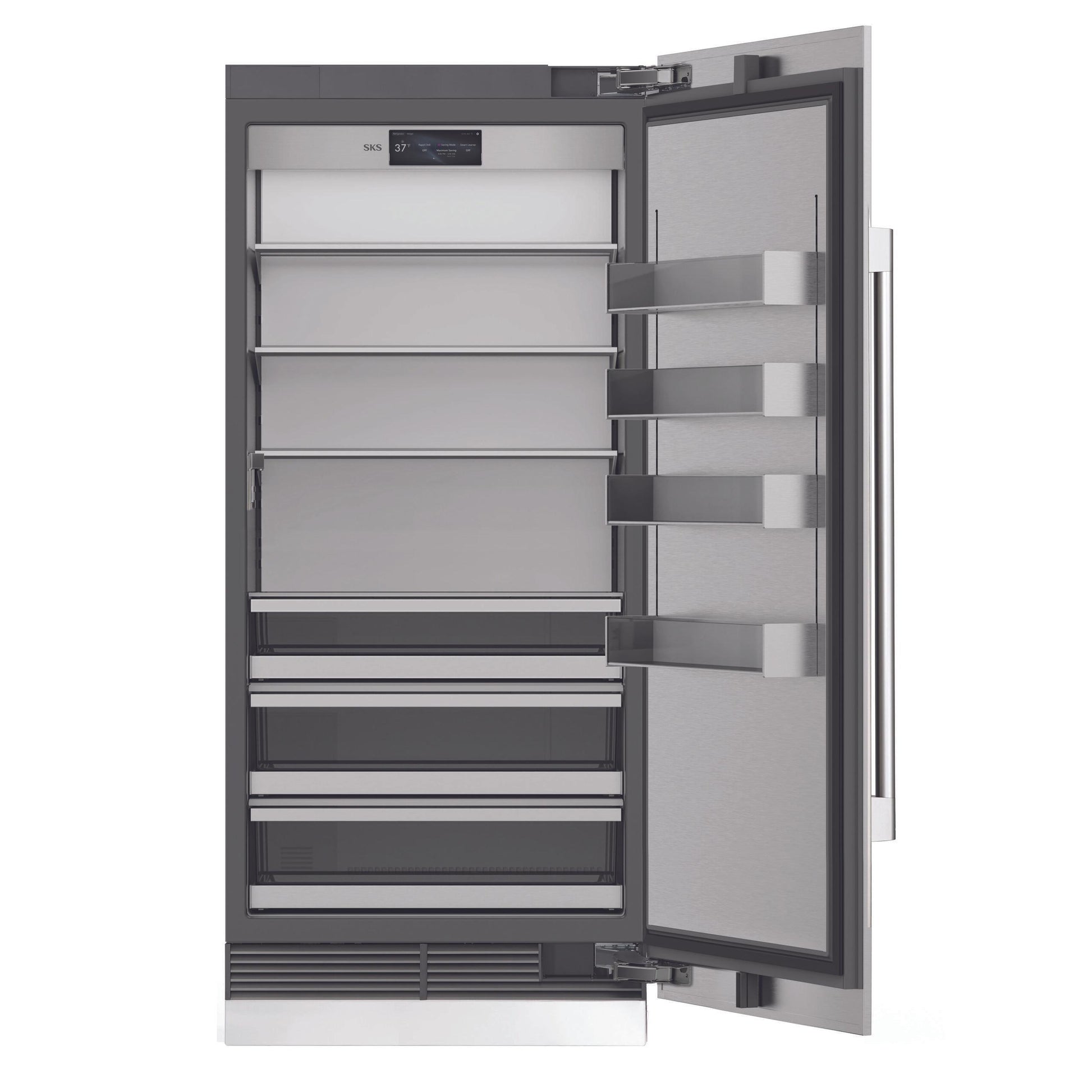 Sks SKSCR3611P 36-Inch Integrated Column Refrigerator