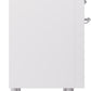 Ilve UPI366NMPWHC Nostalgie Ii 36 Inch Electric Freestanding Range In White With Chrome Trim