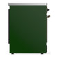 Ilve UMIB30NR3EGB Ilve Umib30Nr3Egb Majestic Iii 30 Inch Induction Range With 4 Elements, 4 Cu. Ft. Oven Capacity (Triple Glass Door, Emerald Green, Burnished)