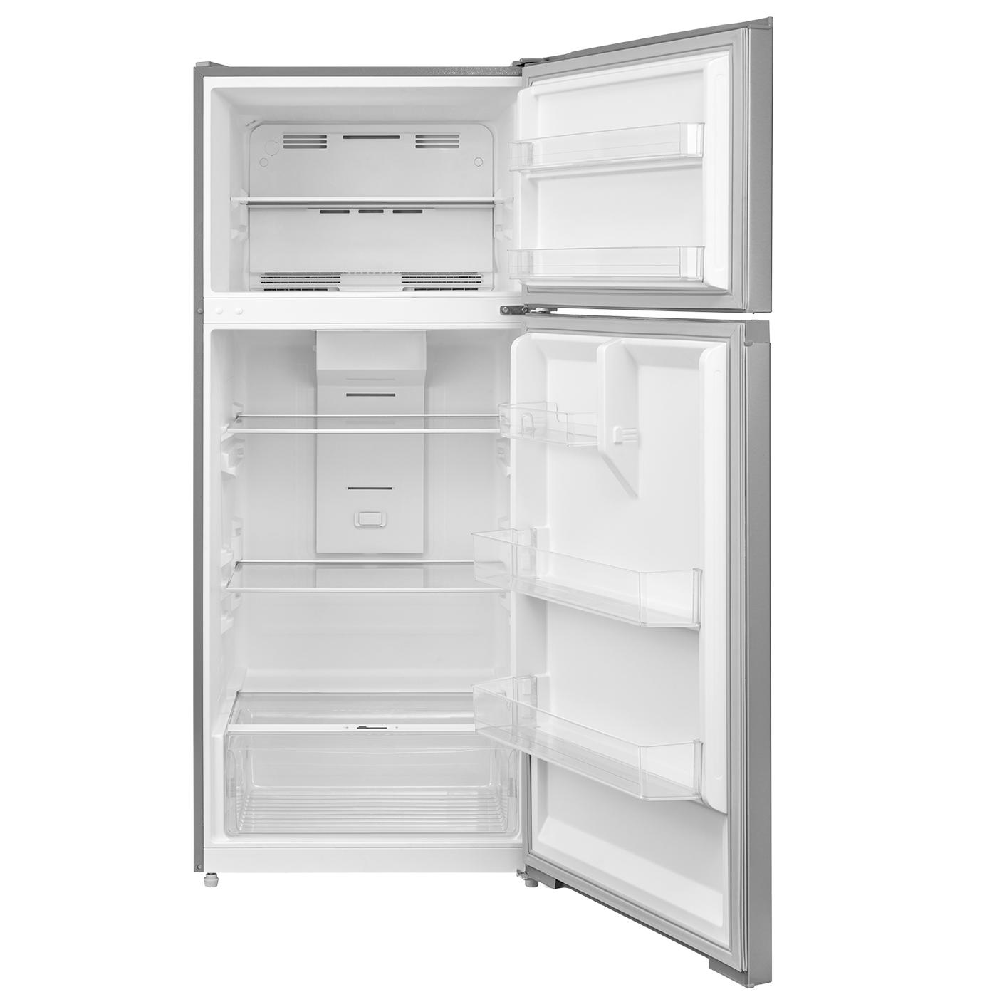 Element Appliance ERT16CGDS Element 16.0 Cu. Ft. Top Freezer Refrigerator - Stainless Steel, Energy Star