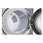 Lg DLGX5801V 7.4 Cu. Ft. Ultra Large Capacity Smart Front Load Dryer With Turbosteam®, Built-In Intelligence And Hybrid Electronic Controls With Lcd Display