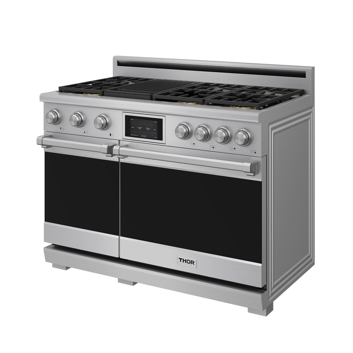 Thor Kitchen XRD48E 48 Inch X Series Professional Freestanding Dual Fuel Range