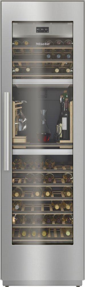 Miele KWT2662SFS Kwt 2662 Sfs Stainless Steel/Cleansteel - Mastercool Wine Conditioning Unit For High-End Design And Technology On A Large Scale.