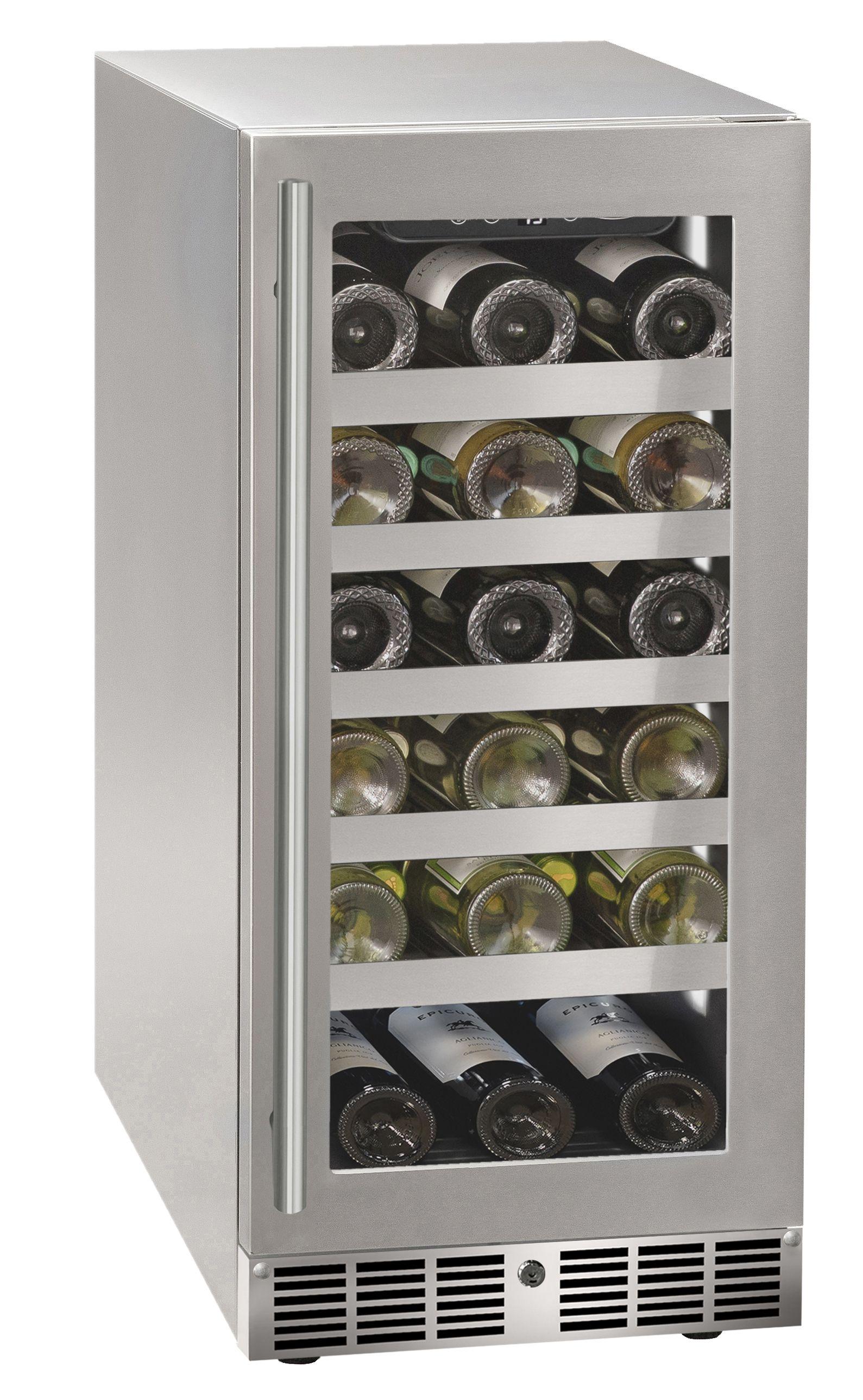 Marvel MRWC215SG31A 15 Inch Wine Refrigerator With Door Style - Stainless Steel Frame Glass