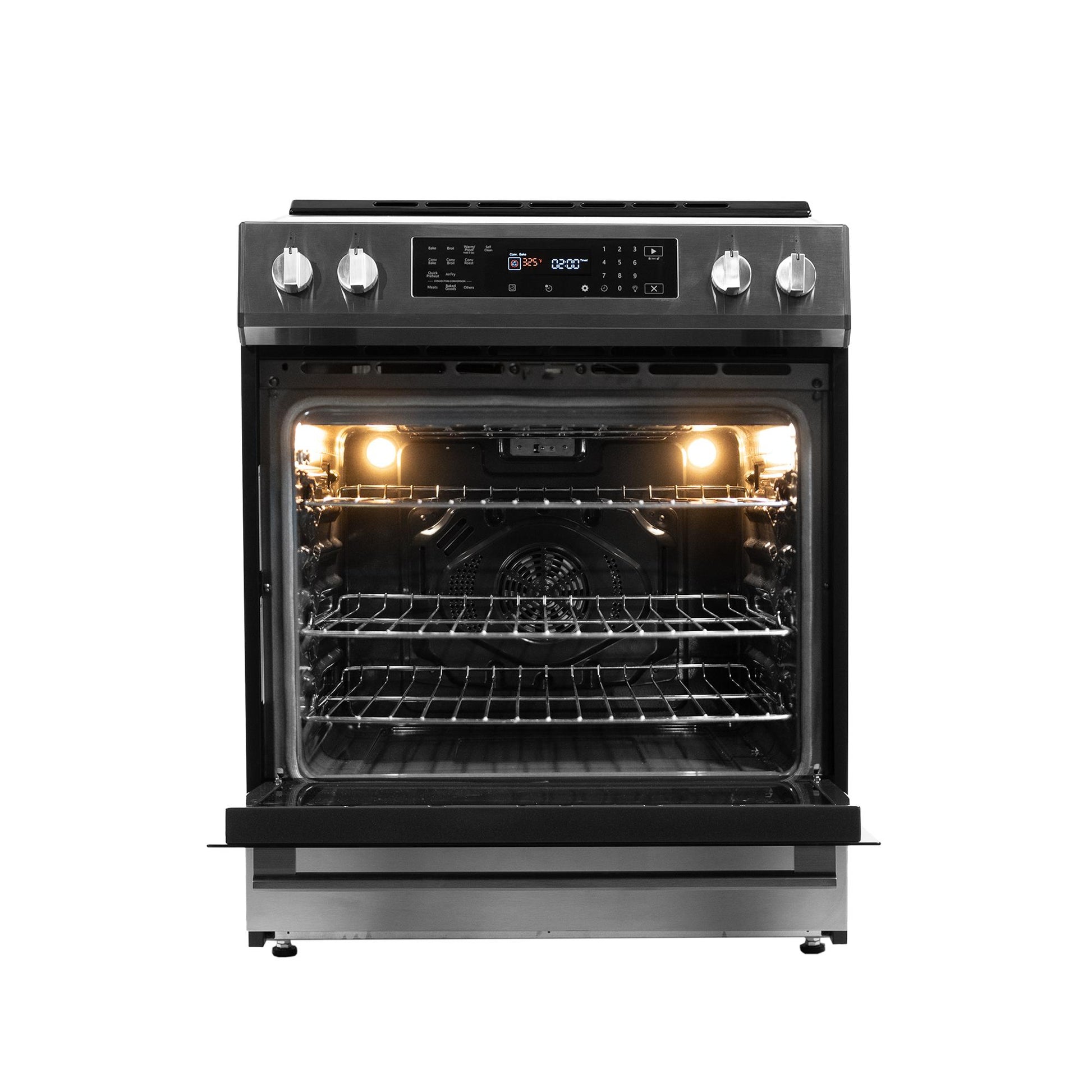 Danby DIRC300BSS Danby 30 Slide In Induction Range With Led Touch Control In Black Stainless Steel