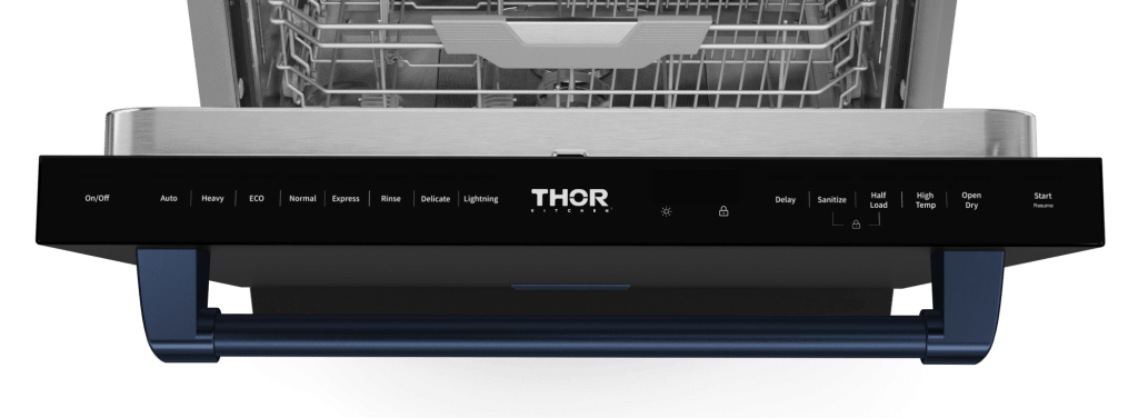 Thor Kitchen DW24X8BA00BLU 24 Inch Dishwasher Matte Black/Navy Blue Gordon Ramsay Series - Dw24X8Ba00-Blu