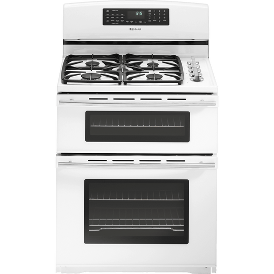 Jennair JDR8895BAW 30" Freestanding Dual-Fuel Double Oven Range With Convection Ranges Jenn-Air