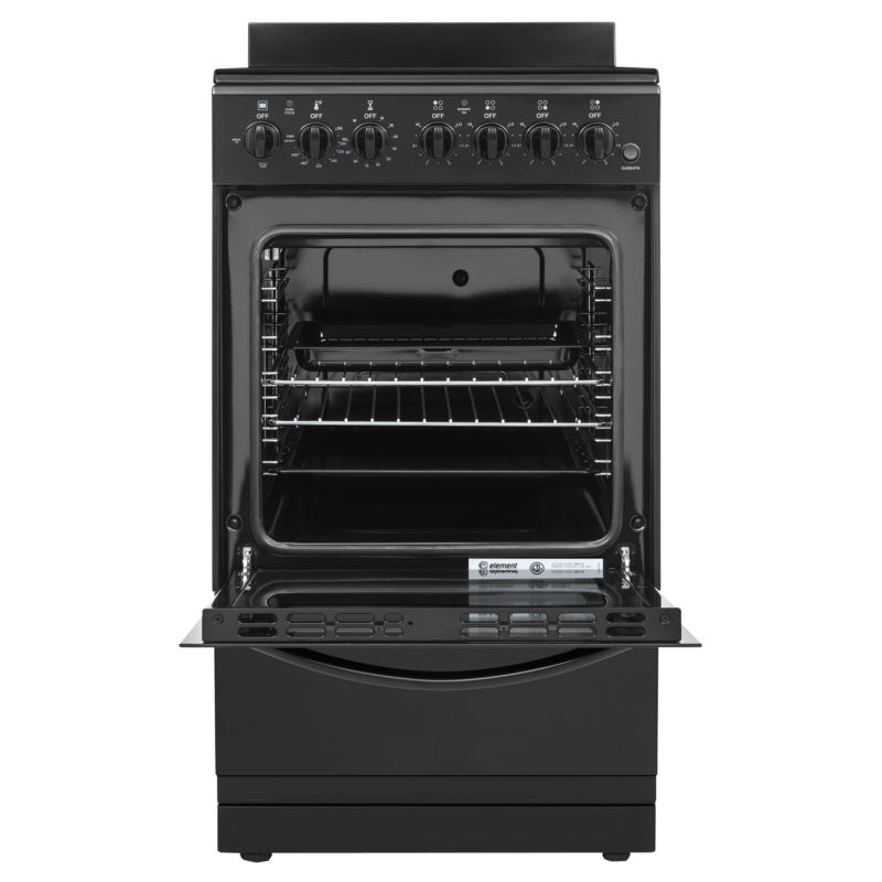 Element Appliance EER204MSCB Element 1.9 Cu. Ft. 20 Electric Range - Black (Eer204Mscb)