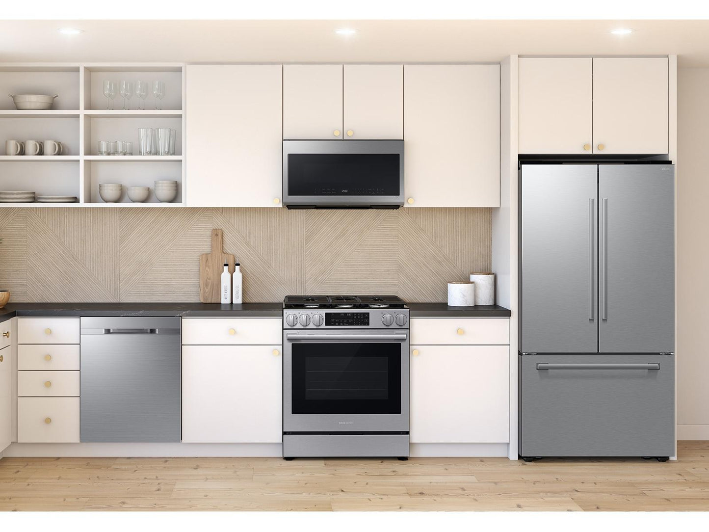 Samsung DW70H83YEUR Dishwasher With 3 Point Wash System Autorelease™ Door 3Rd Rack 48 Dba