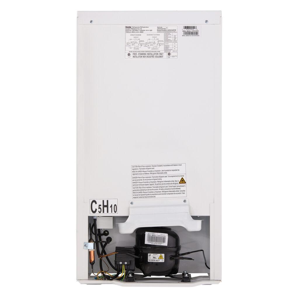Danby DAR033A6PDB Danby 3.3 Cu. Ft. Contemporary Classic Compact Fridge In Pearl White