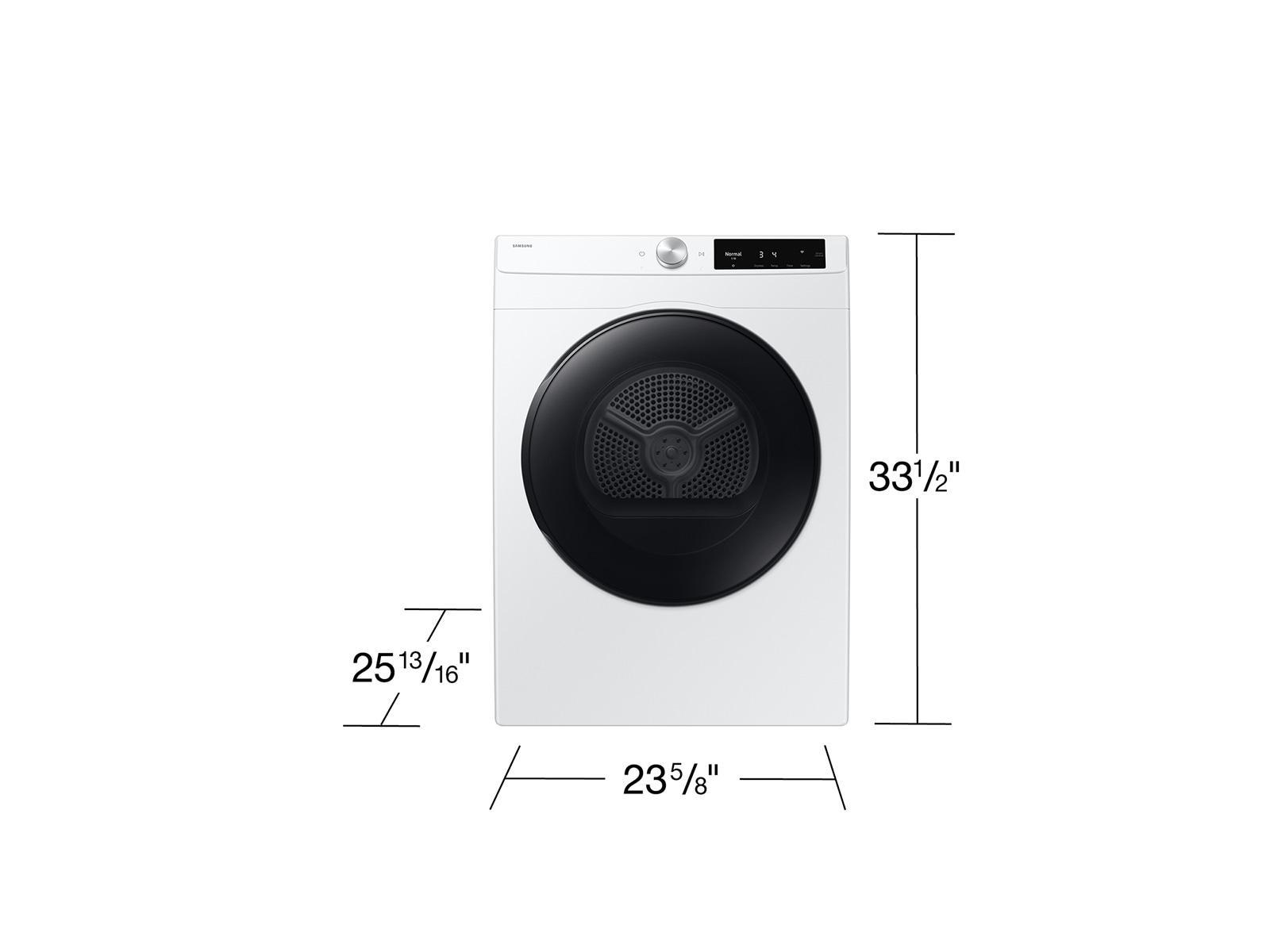 Samsung DV25FG60BVBE Compact Electric Dryer Wi-Fi Connectivity Sensor Dry 4.0 Cu.Ft.