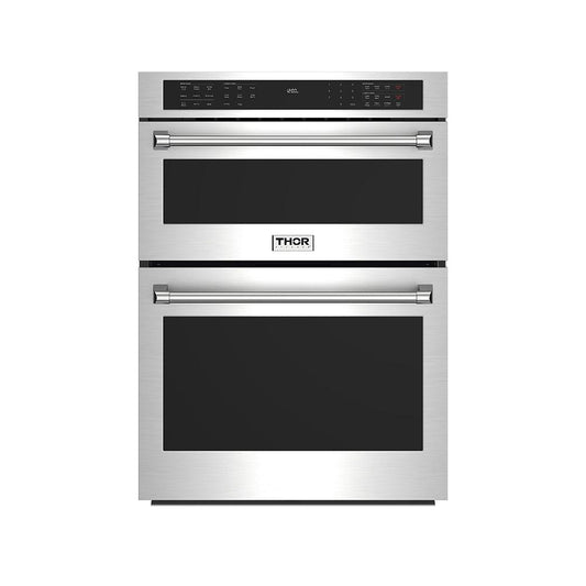 Thor Kitchen TMW30ED Professional 30-Inch Combination Microwave Wall Ovens- Stainless Steel