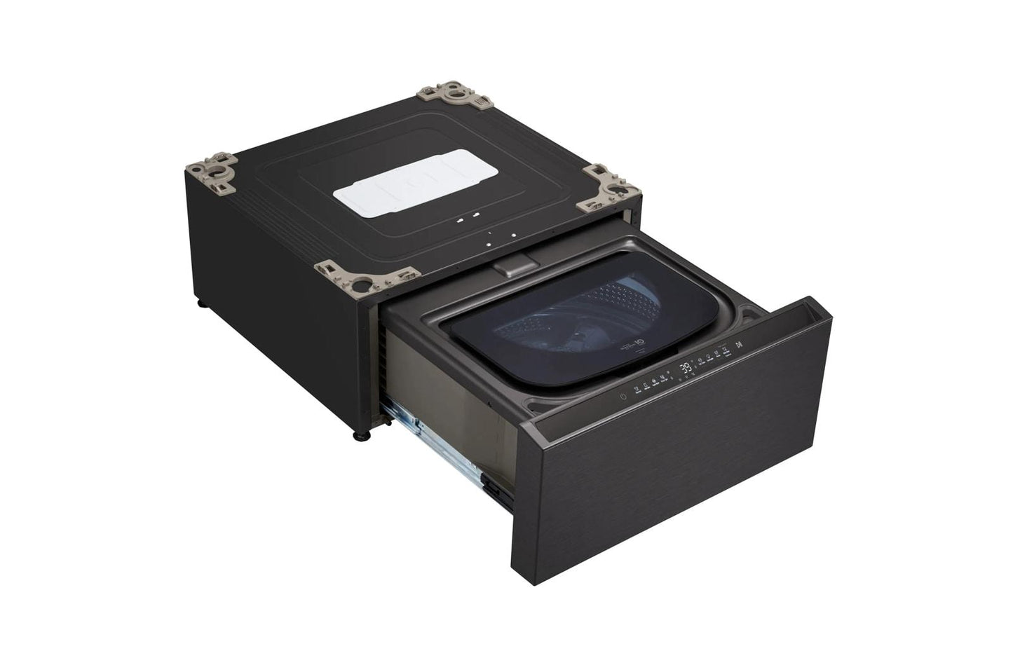 Lg WD405CB Lg Signature 1.0 Cu. Ft. 29 Inch Sidekick™ Pedestal Washer, Lg Twinwash™ Compatible