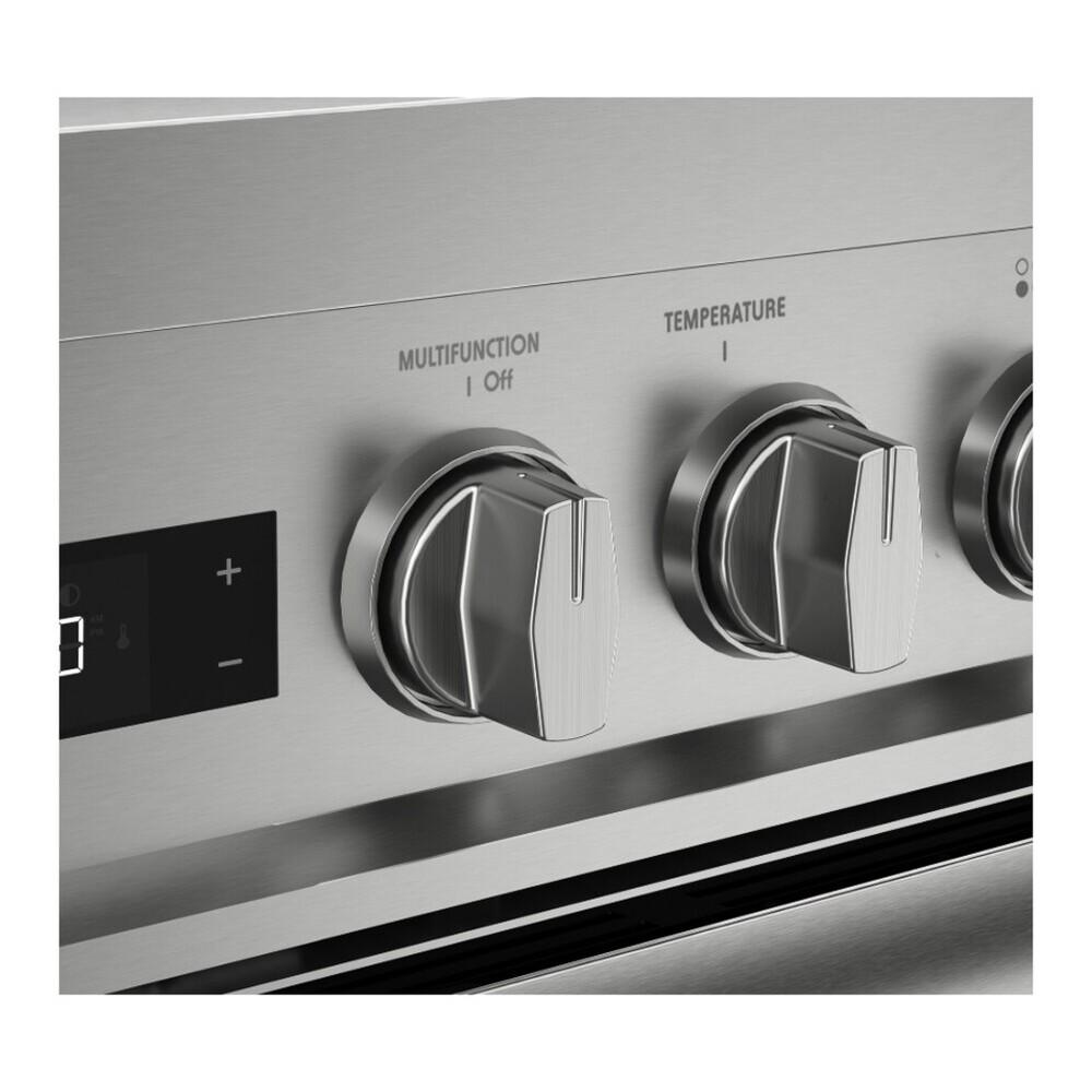 Verona VUFSGE486DSS Verona Vufsge486Dss 48 Inch Ultima Collection Dual Fuel Range With 6 Brass Sealed Burners, 5.8 Cu. Ft. Oven Capacity, Digital Clock In Stainless Steel