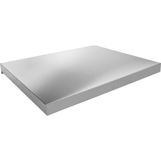 Jennair W10136976 25 Cu. Ft. Freestanding Side-By-Side Refrigerator Top Cap - Stainless Steel